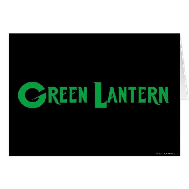 Green Lantern Logo 9 (Front Horizontal)