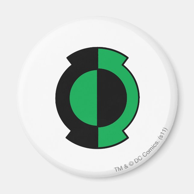 Green Lantern Logo Flipped Magnet (Front)