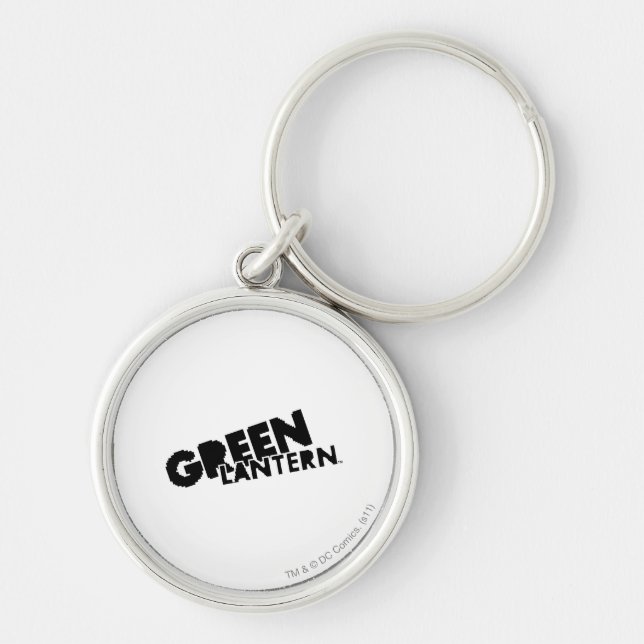 Green Lantern Logo - Pixels Key Ring (Front)