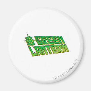 Green Lantern Logo - Slanted Magnet