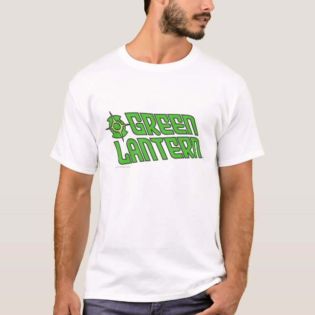 Green Lantern Logo Tilted T-Shirt (Front)
