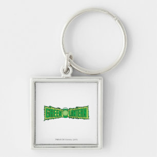 Green Lantern Logo with Lantern Key Ring