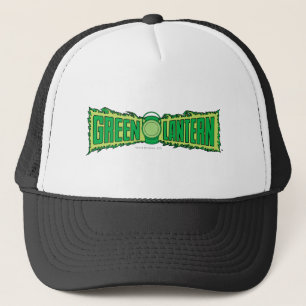 Green Lantern Logo with Lantern Trucker Hat