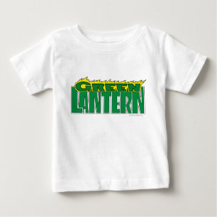 Green Lantern Logo - Yellow Flames Baby T-Shirt
