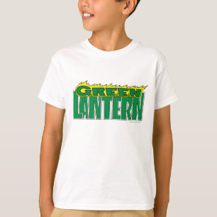 Green Lantern Logo - Yellow Flames T-Shirt