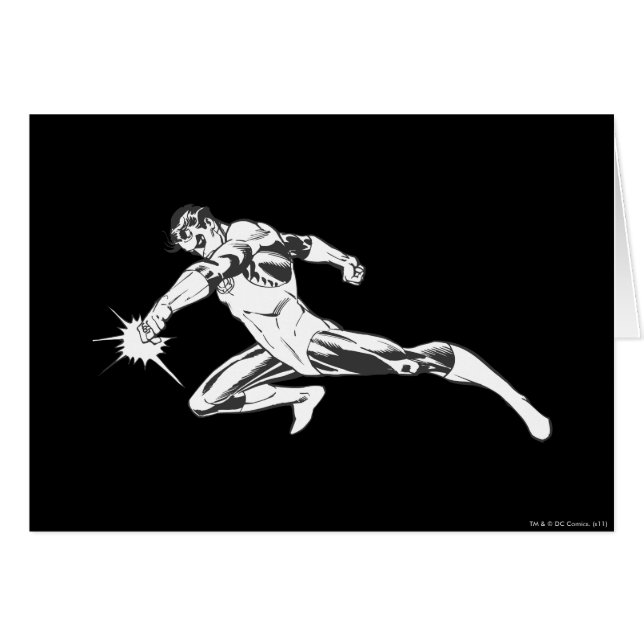 Green Lantern Lunges Down (Front Horizontal)