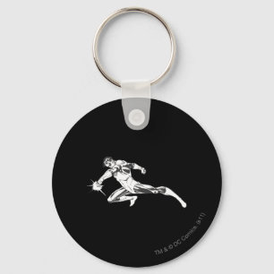 Green Lantern Lunges Down Key Ring