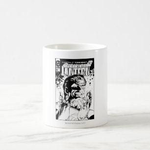 Green Lantern  - Many Rings, Black and White Coffee Mug