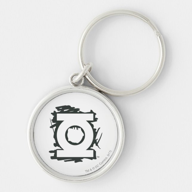 Green Lantern Marker Symbol Key Ring (Front)