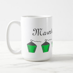 Green Lantern Mawrter at Work Mug Bryn Mawr