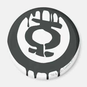 Green Lantern Paint Symbol Magnet