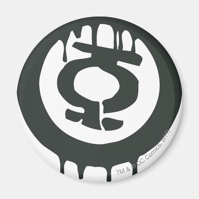 Green Lantern Paint Symbol Magnet (Front)