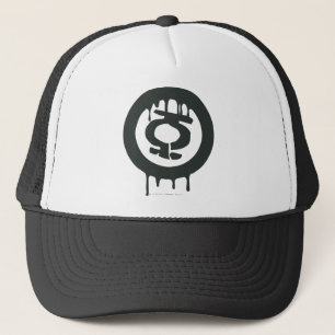 Green Lantern Paint Symbol Trucker Hat