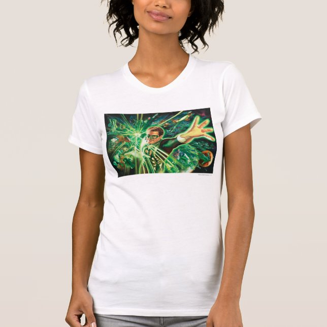 Green Lantern Painting T-Shirt (Front)