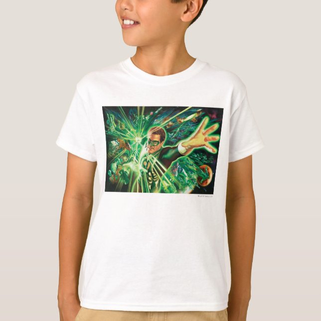 Green Lantern Painting T-Shirt (Front)