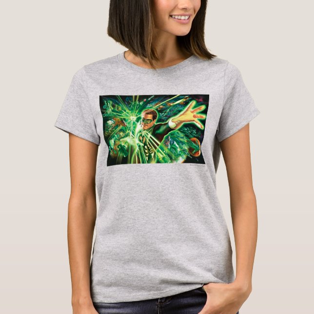 Green Lantern Painting T-Shirt (Front)