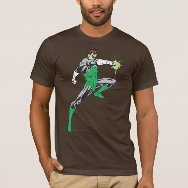 Green Lantern Pointing Ring T-Shirt (Front)
