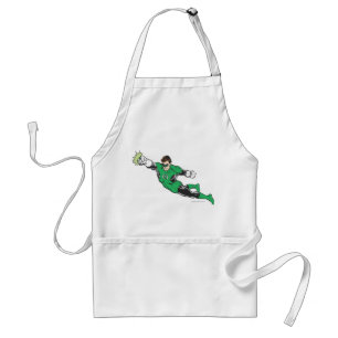 Green Lantern Punches Standard Apron