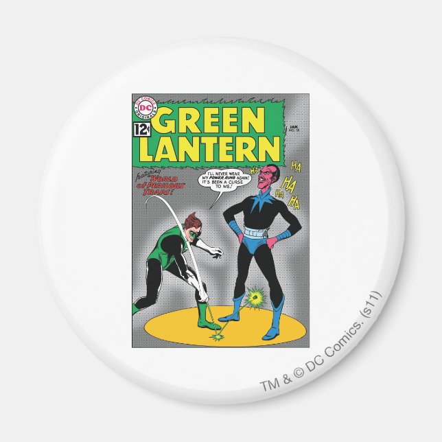 Green Lantern Removes Ring Magnet (Front)