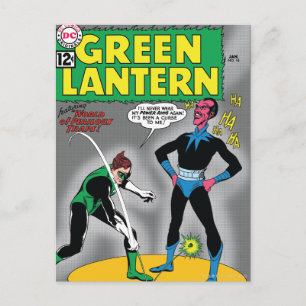 Green Lantern Removes Ring Postcard