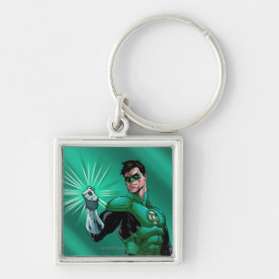 Green Lantern & Ring Key Ring
