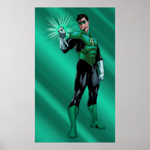 Green Lantern & Ring Poster