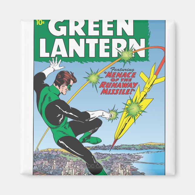 Green Lantern - Runaway Missile Magnet (Front)