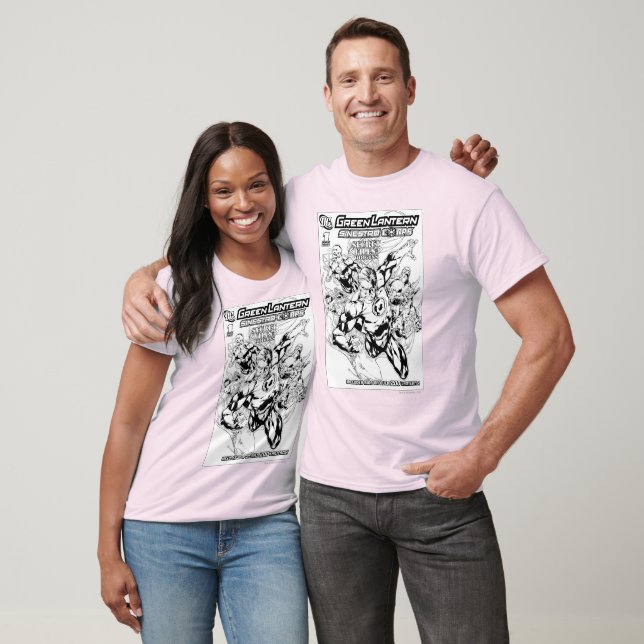 Green Lantern - Secret Files and Origins Cover, Bl T-Shirt (Unisex)