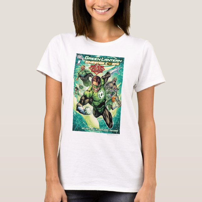 Green Lantern - Secret Files and Origins Cover T-Shirt (Front)