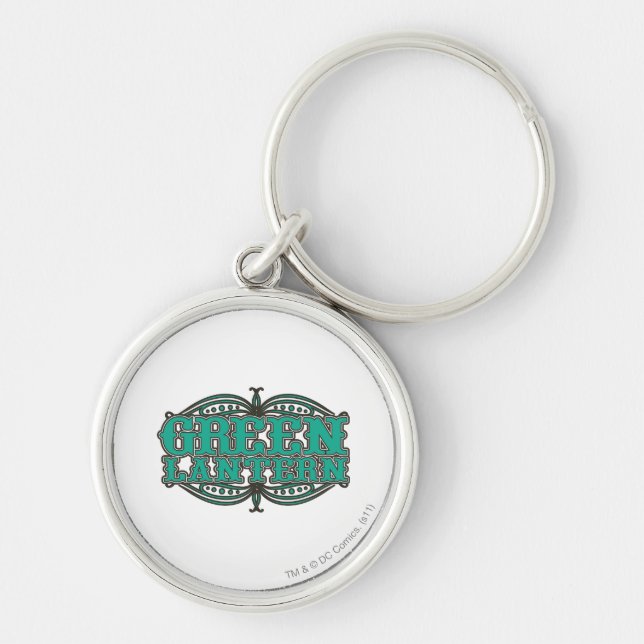 Green Lantern Showtime Letters Key Ring (Front)