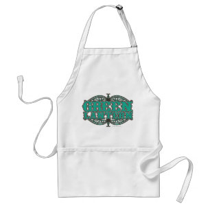 Green Lantern Showtime Letters Standard Apron