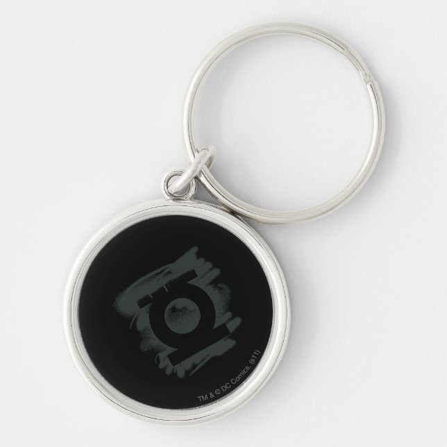 Green Lantern Spray Symbol Key Ring (Front)