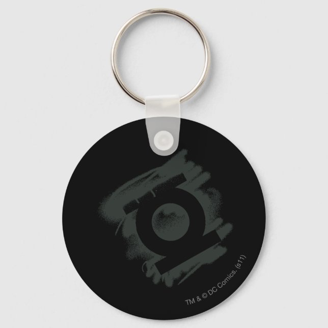 Green Lantern Spray Symbol Key Ring (Front)