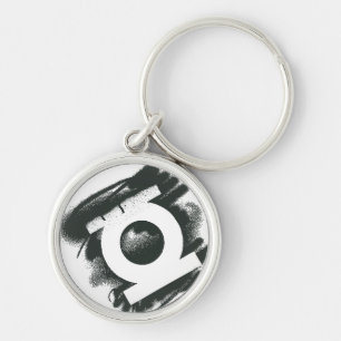 Green Lantern Spray Symbol Key Ring