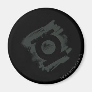 Green Lantern Spray Symbol Magnet