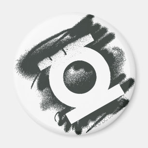 Green Lantern Spray Symbol Magnet