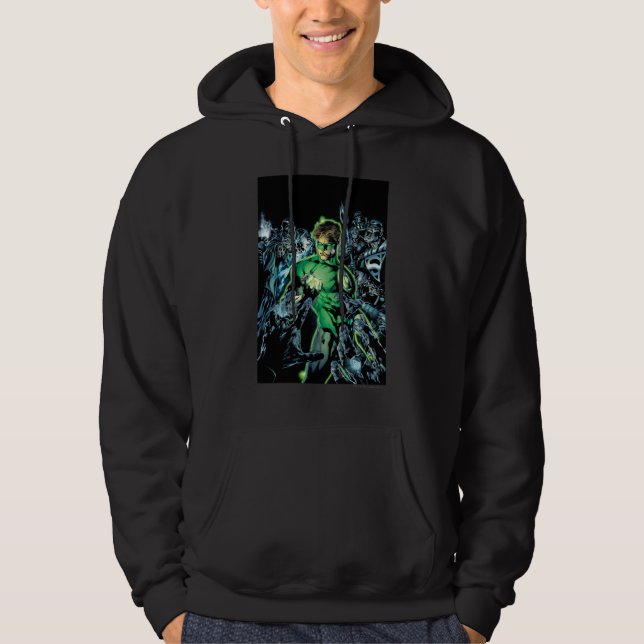 Green Lantern Surrounded - Colour Hoodie (Front)