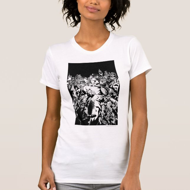 Green Lantern Surrounded T-Shirt (Front)