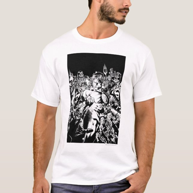 Green Lantern Surrounded T-Shirt (Front)