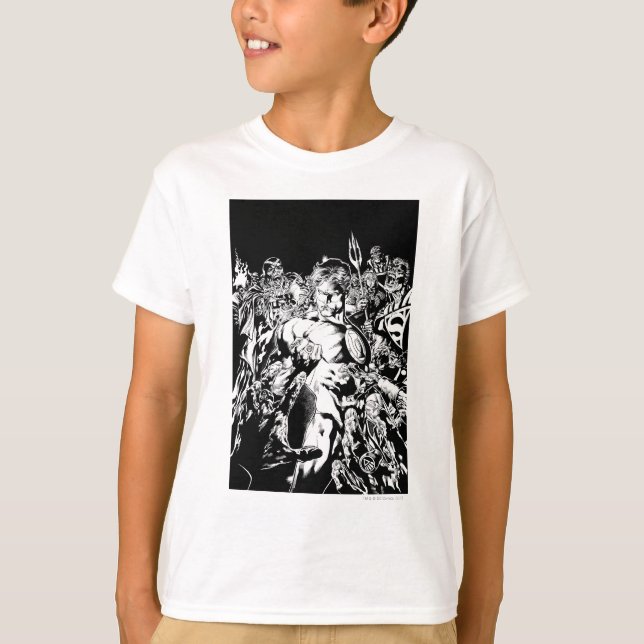Green Lantern Surrounded T-Shirt (Front)