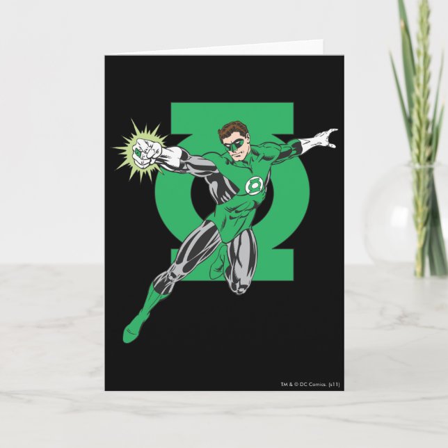 Green Lantern & Symbol Card (Front)