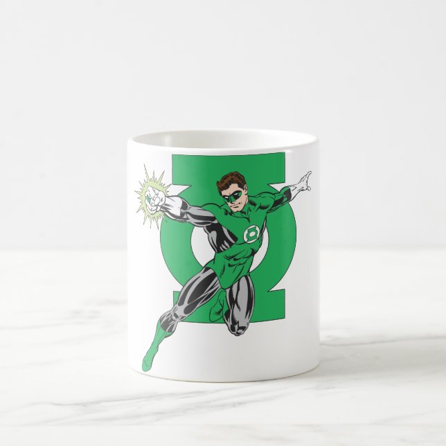 Green Lantern & Symbol Coffee Mug (Center)