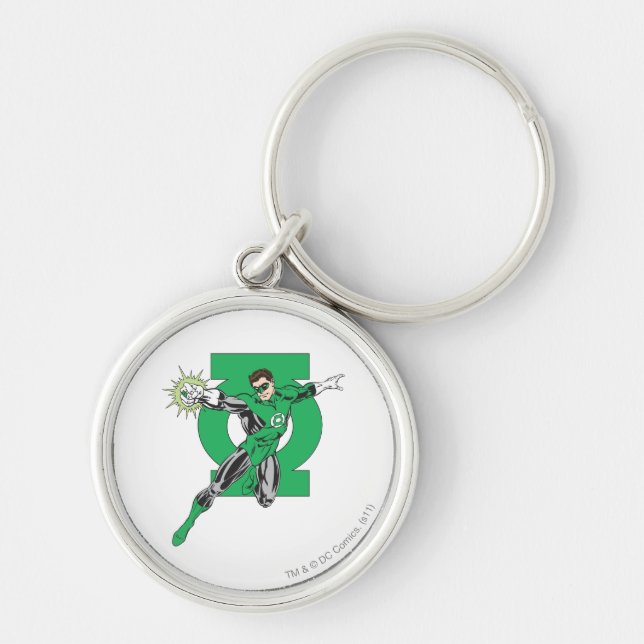 Green Lantern & Symbol Key Ring (Front)