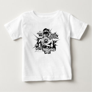 Green Lantern Text Collage Baby T-Shirt