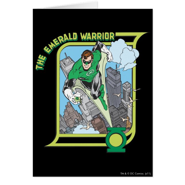 Green Lantern - The Emerald Warrior (Front)