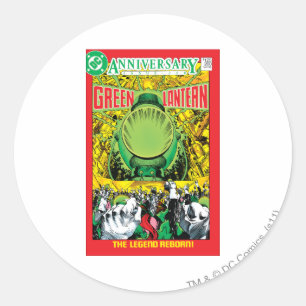 Green Lantern - The Legend Reborn Classic Round Sticker