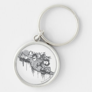 Green Lantern - Twisted Innocence BW Key Ring