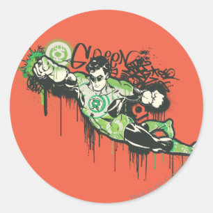 Green Lantern - Twisted Innocence Poster Classic Round Sticker