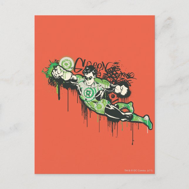 Green Lantern - Twisted Innocence Poster Postcard (Front)