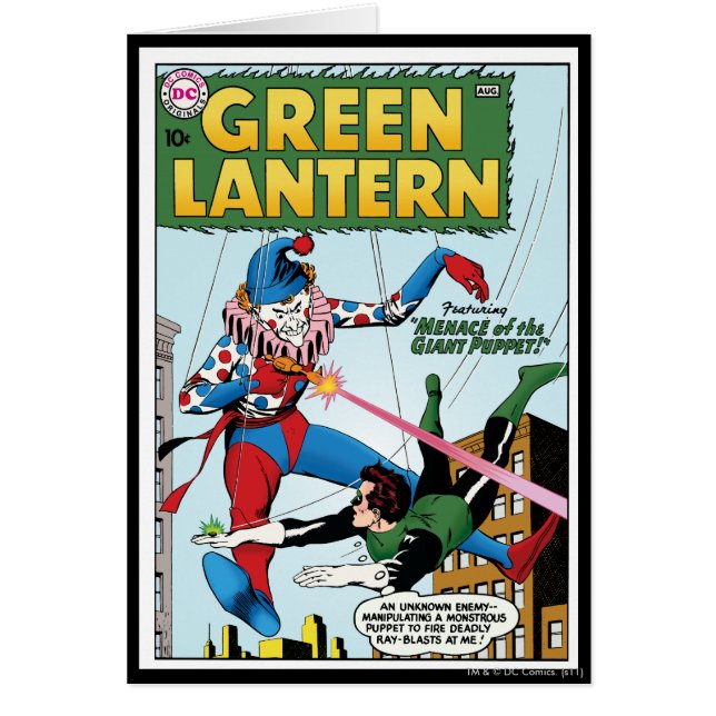 Green Lantern vs Clown (Front)